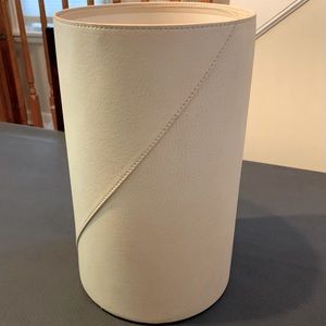 Gathre vegan leather large vase